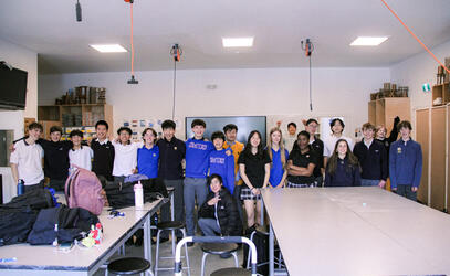 Senior Engineering Grade 9 students and STEAM 10 Cohort