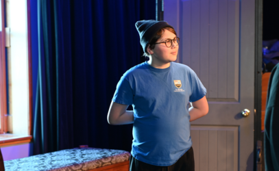 SMUS Grade 9 student, Levi Budd