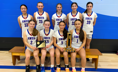 Junior Girls Basketball win Lower Island Playoff