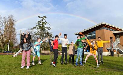 Day of Joy at the SMUS Junior School for Global School Play Day