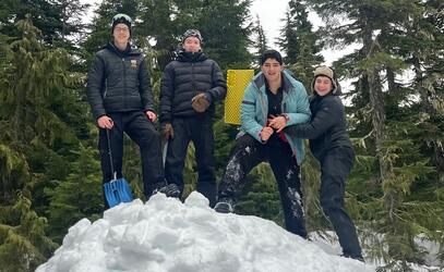 Outdoor Leadership Winter Camps on Mt. Washington