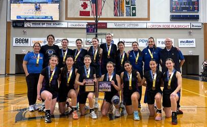 Senior Girls win BC AAA Championship Bronze Medal