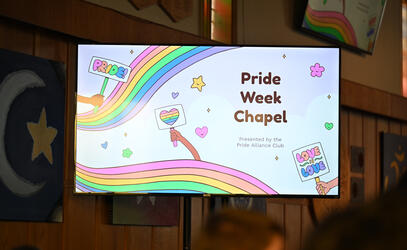 Senior Pride Week Chapel
