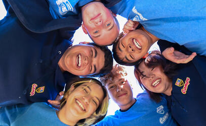 International students from Rising Leaders Camp at SMUS