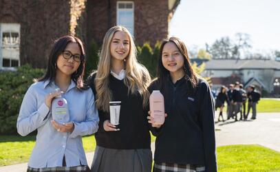 SMUS students organize a drive to provide hygiene products for those in need