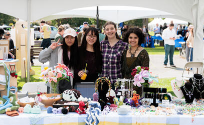 Student Marketplace at Alumni Weekend 2025