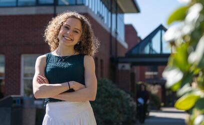 SMUS Alumna Aysha Emmerson '18 returns to campus