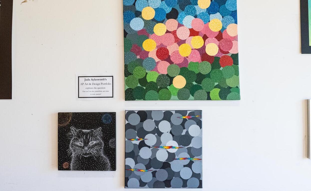 Student Creativity Showcased in Visual Arts Show | St. Michaels ...