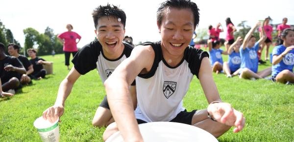 Boarding house games on the field