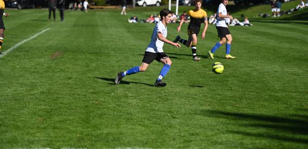 Senior Boys Soccer match