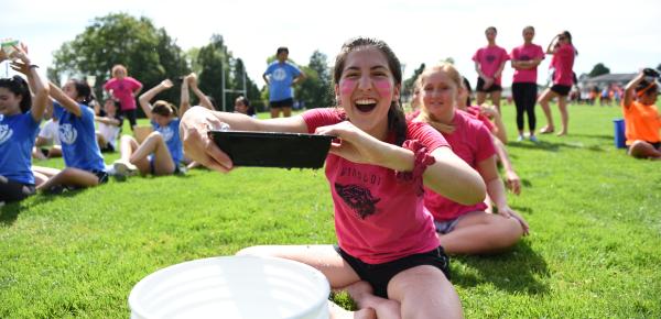 Boarding house games on the field