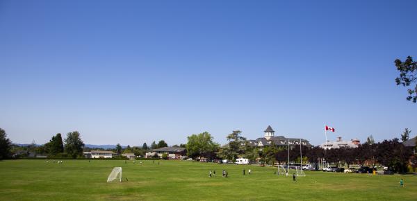 Richmond Road campus school field