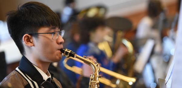 Senior School brass band