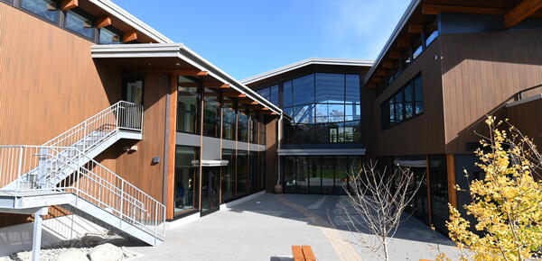 Exterior photo of the Junior School Trottier Morgan Annex
