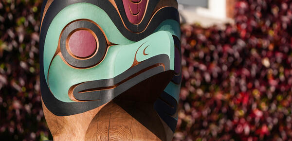 Richmond Campus Welcome Pole