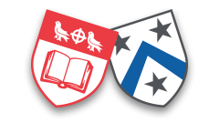 University School and St. Michael's School crests