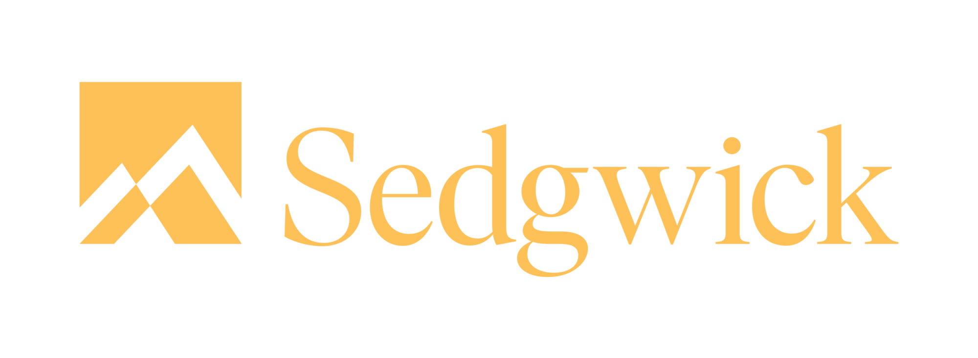 Sedgwick Strategies Logo in Gold