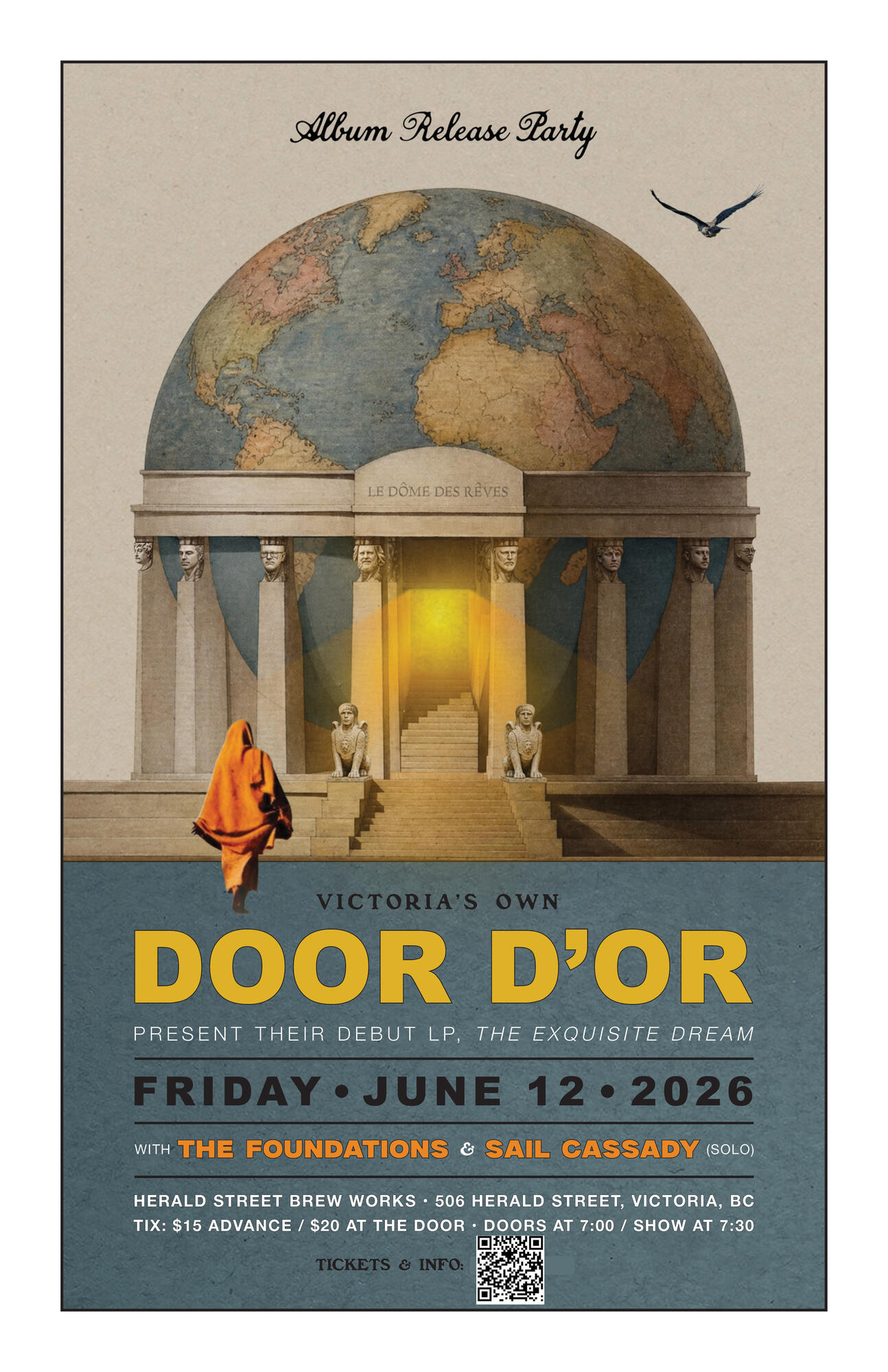 Album release poster
