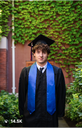 Senior Grad Instagram Cover - Valedictorian