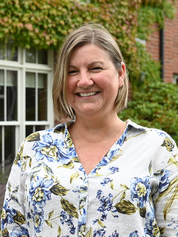 A portrait of Janine Cowie