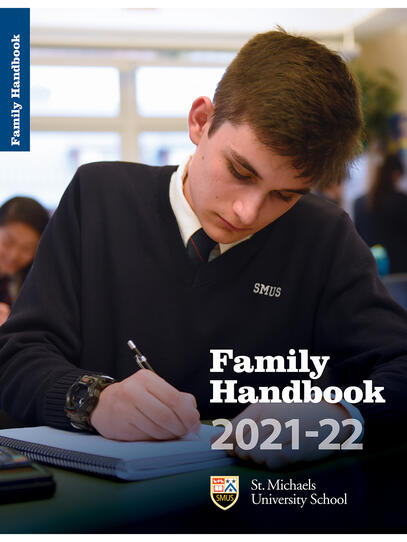 Family Handbook 2021-22 cover
