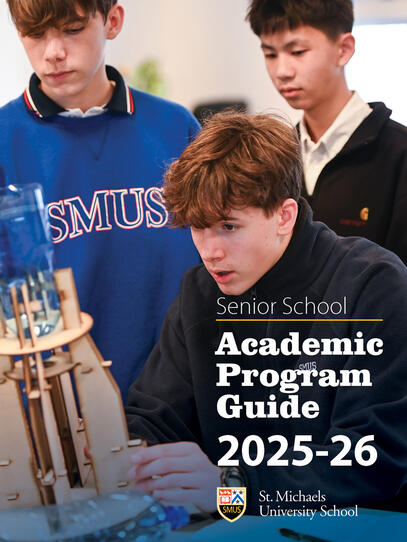 Senior School Academic Program Guide Cover