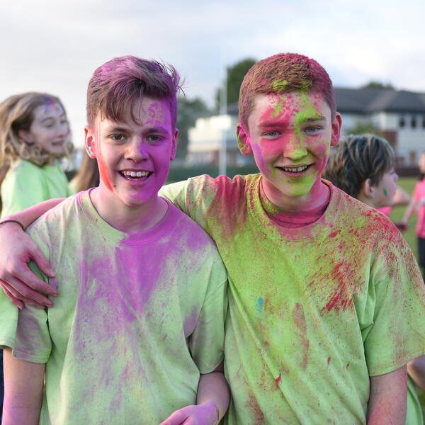 Middle School Leadership Conference colour throw