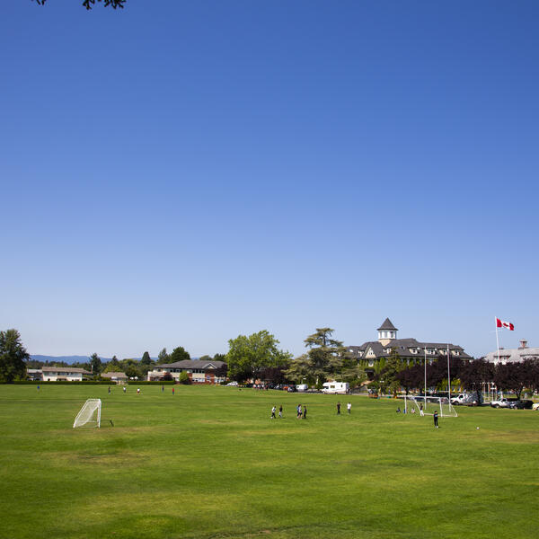 Richmond Road campus school field