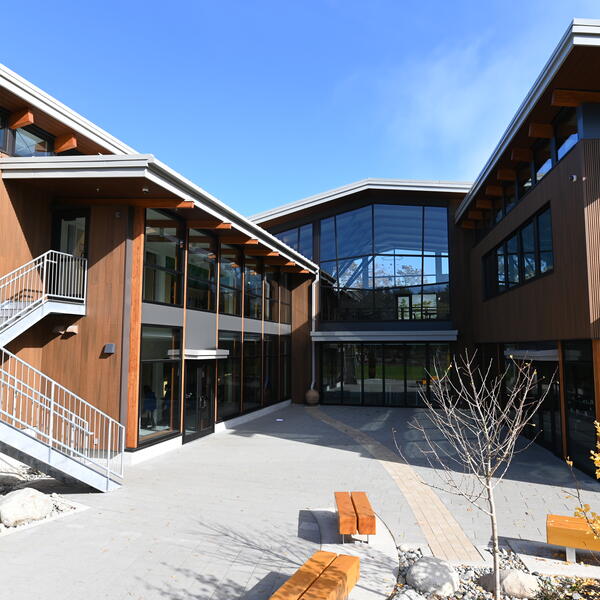 Exterior photo of the Junior School Trottier Morgan Annex