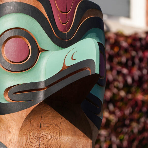 Richmond Campus Welcome Pole