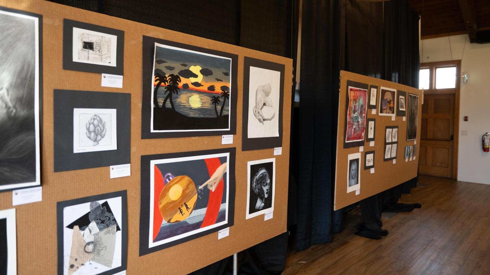 Student Creativity Showcased in Visual Arts Show | St. Michaels ...
