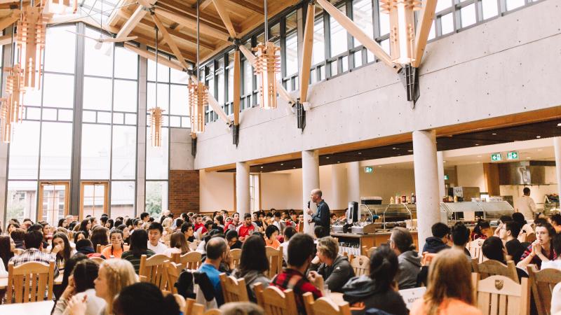 Graves Dining Hall in the Sun Centre