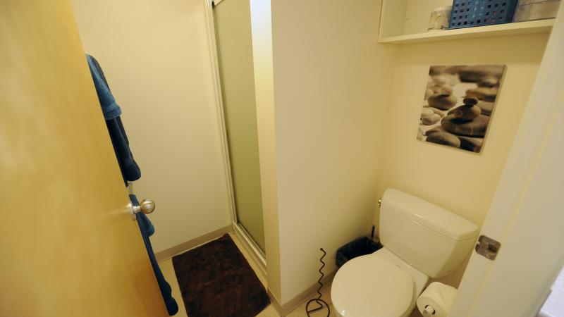 Boarding room example, bathroom view 2