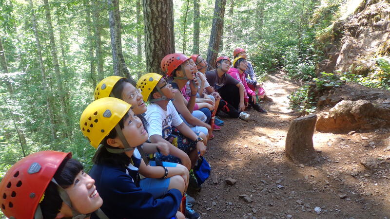 External Programs rock climbing