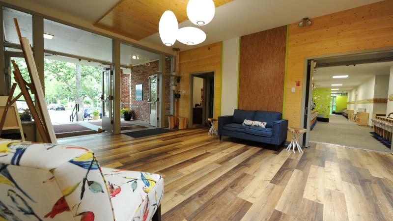 Junior School reception and lobby