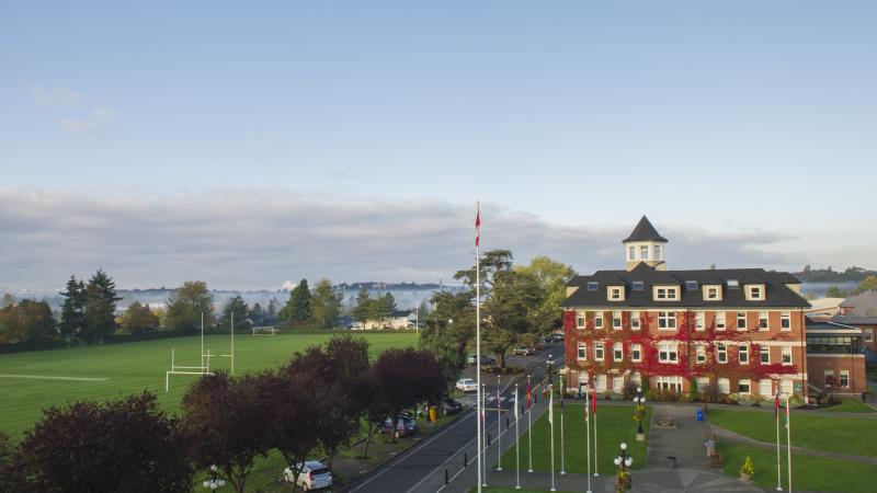 Richmond campus school field