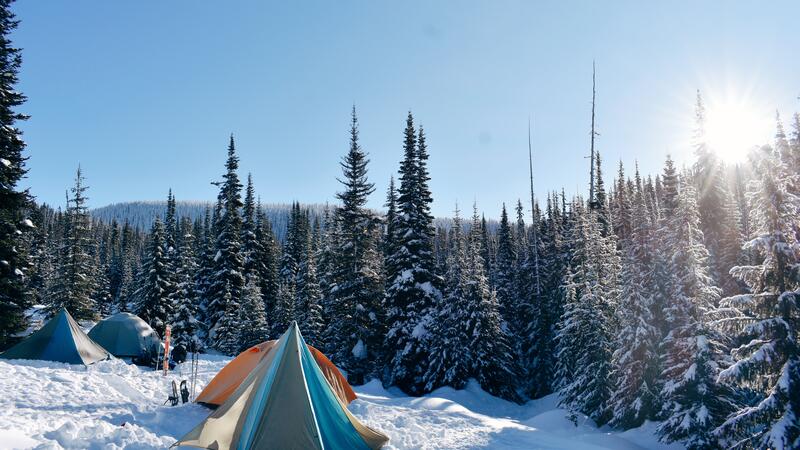Experiential winter camping