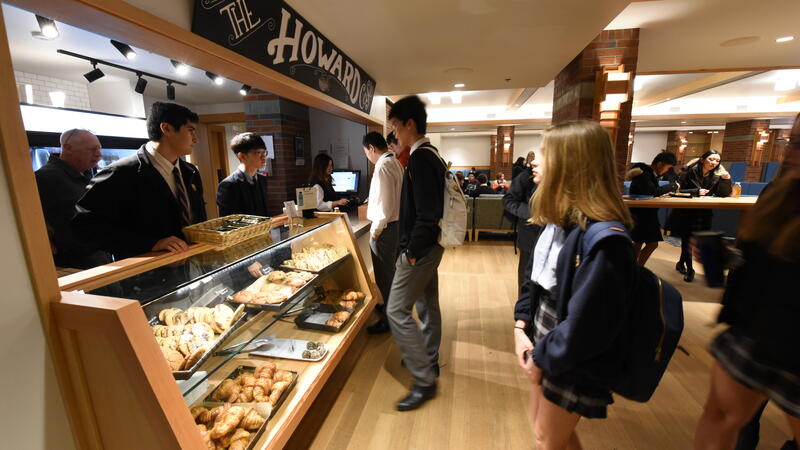Howard Cafe in the Student Commons
