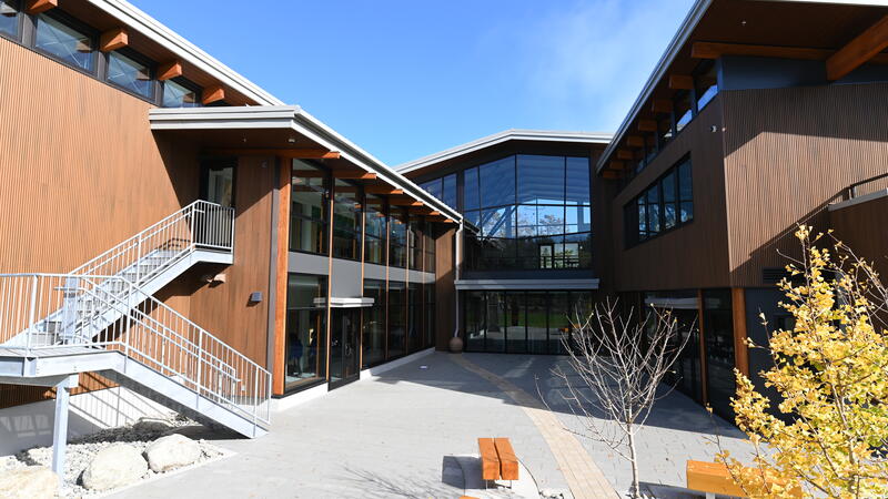 Exterior photo of the Junior School Trottier Morgan Annex