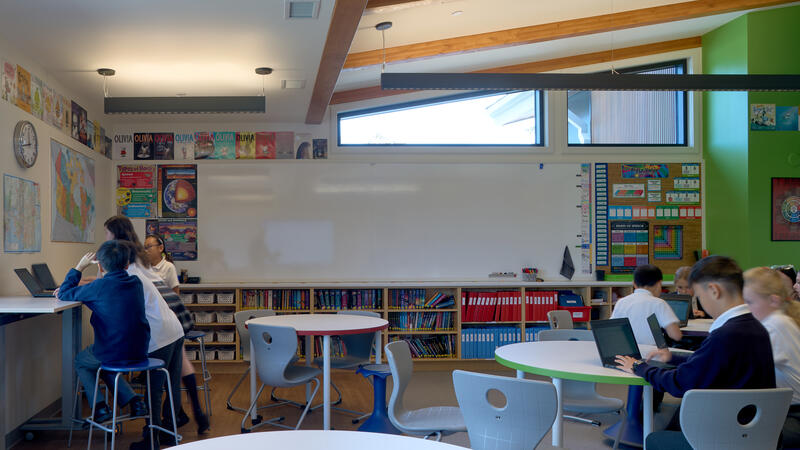 Junior School Classroom in Trottier-Morgan Annex