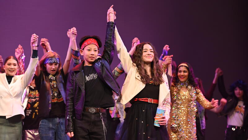 MS Musical Rock of Ages Lead Characters take a bow