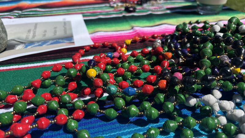 Hope for Youth Uganda fundraising - hand made necklaces