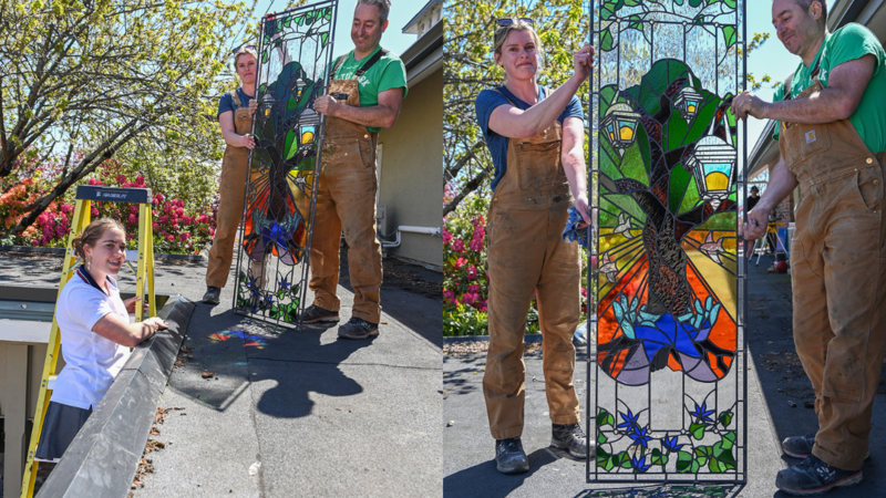 Senior Stained Glass Window project