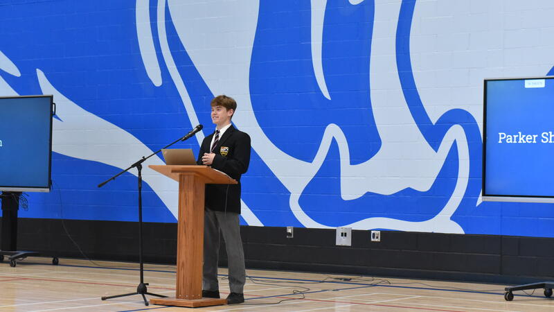 Head Prefect speeches Parker Sheehan
