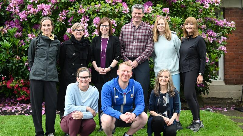 Group photo of participants in the 2025 100K in May Challenge