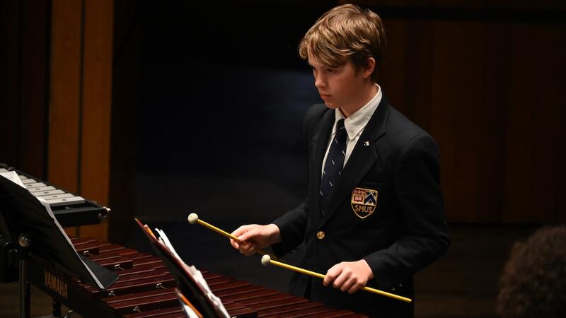 Middle School Concert band xylophone