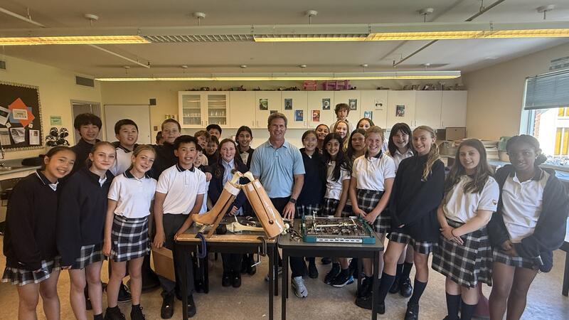 Middle Grade 6 Science Bone Saw Demo