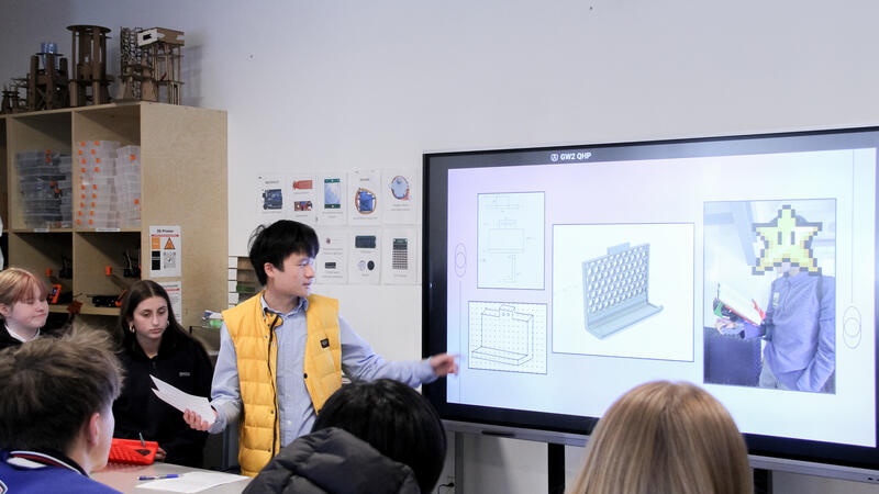 Senior STEAM Engineering students