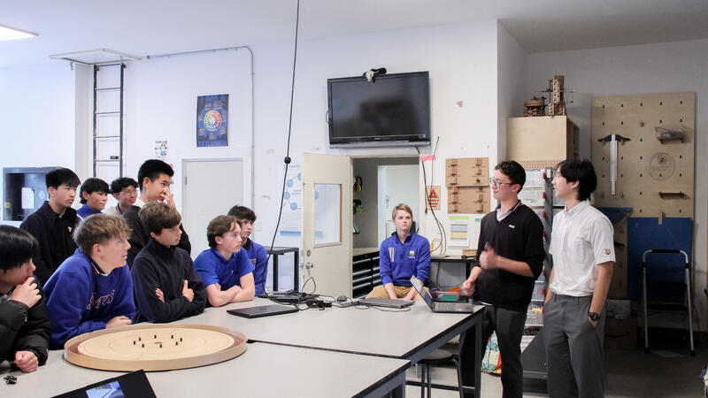 Senior STEAM Engineering students