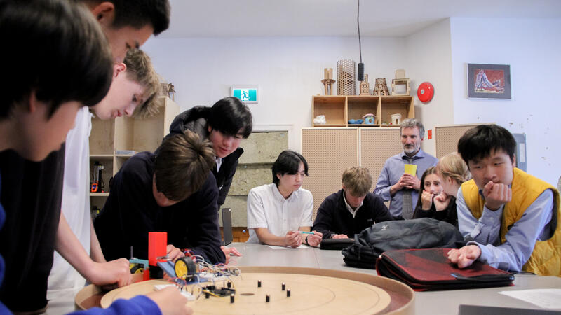 Senior STEAM Engineering students